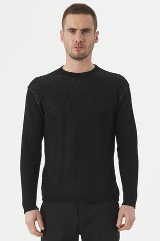 TRANSIT - SWEATER CFUTRY15500 80%WV 20%LI U310 BLACK