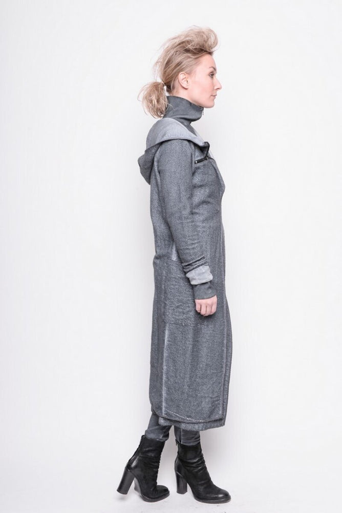 
                  
                    202.02.06 CARDIGAN COMPLEX 100% COTTON COLD DYE SLATE GREY
                  
                