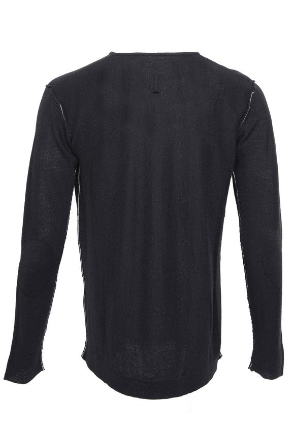 
                  
                    HANNES ROETHER MALE SWEATER 110852/148 100% WV 090 BLACK
                  
                