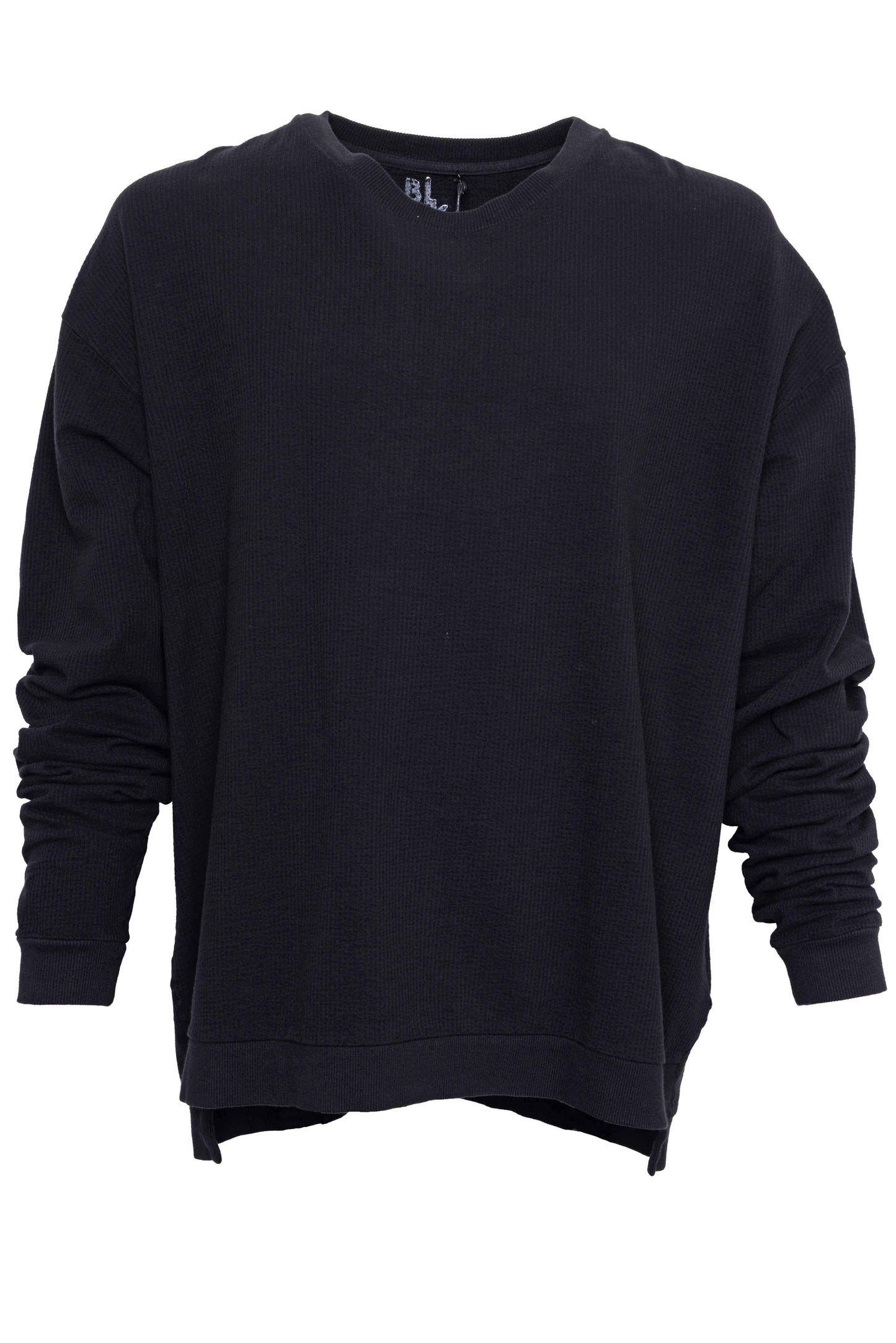 
                  
                    BP202.04.01 Sweater Forgetaboutme 95%CO 5%EA BLACK
                  
                