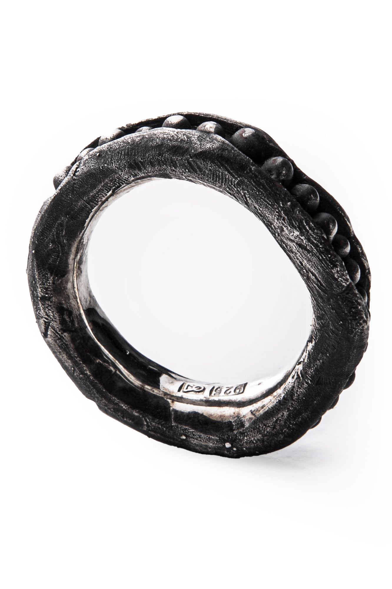 
                  
                    DARKGEM RING 1-8339-1 100% SILVER
                  
                