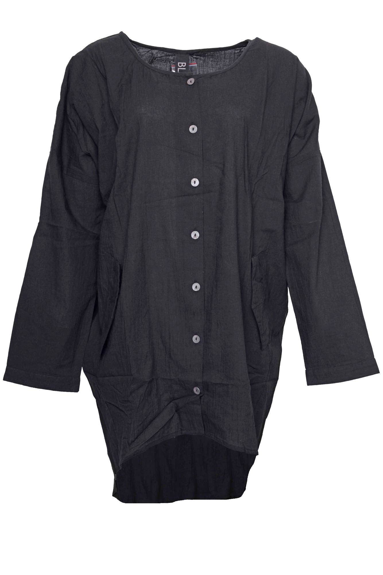 
                  
                    202.21.04 Tunic Textile 100% COTTON PLAIN BLACK
                  
                