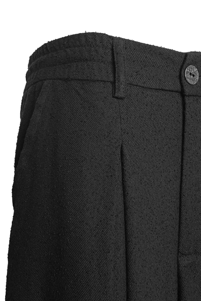 
                  
                    LA HAINE 3B M1132 PANTALONE OVER BOUCLE NERO
                  
                