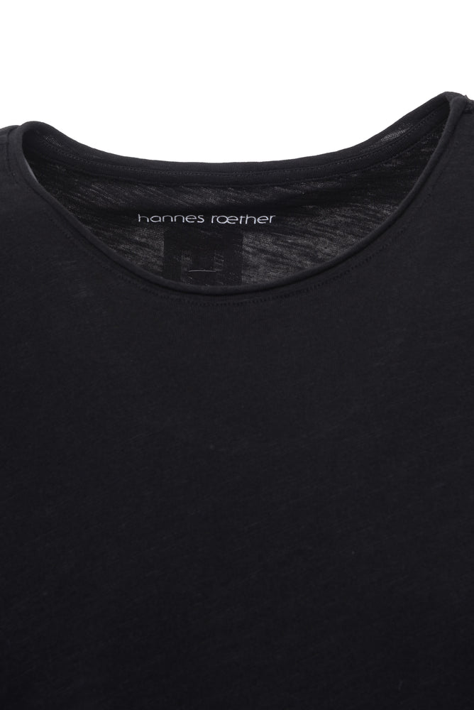 
                  
                    HANNES ROETHER MALE T-SHIRT 111243 100% CO 090 BLACK
                  
                