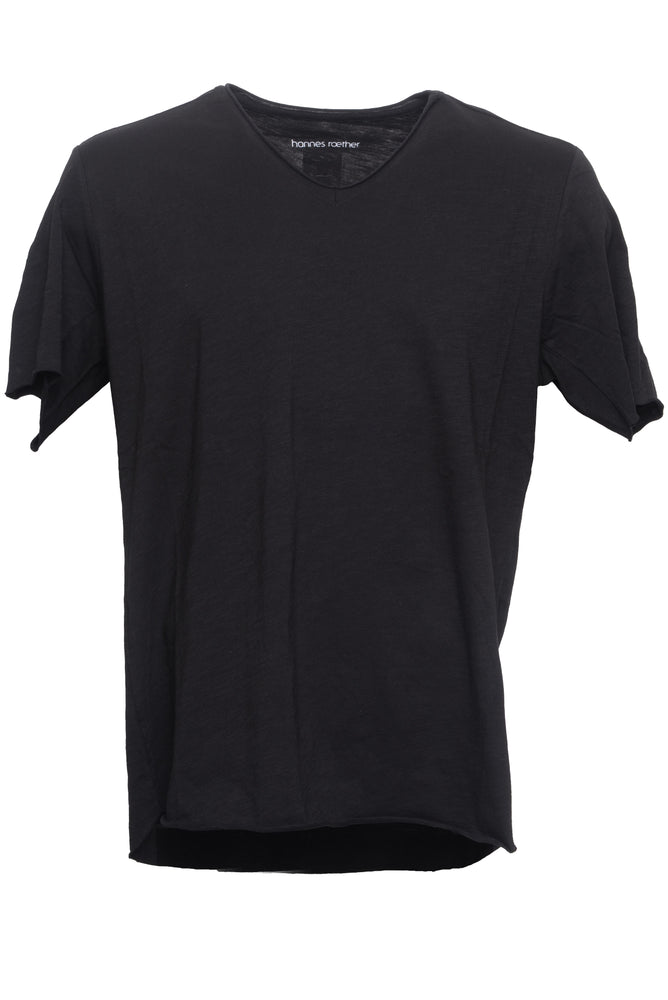 
                  
                    HANNES ROETHER MALE T-SHIRT 111242 100% CO 090 BLACK
                  
                