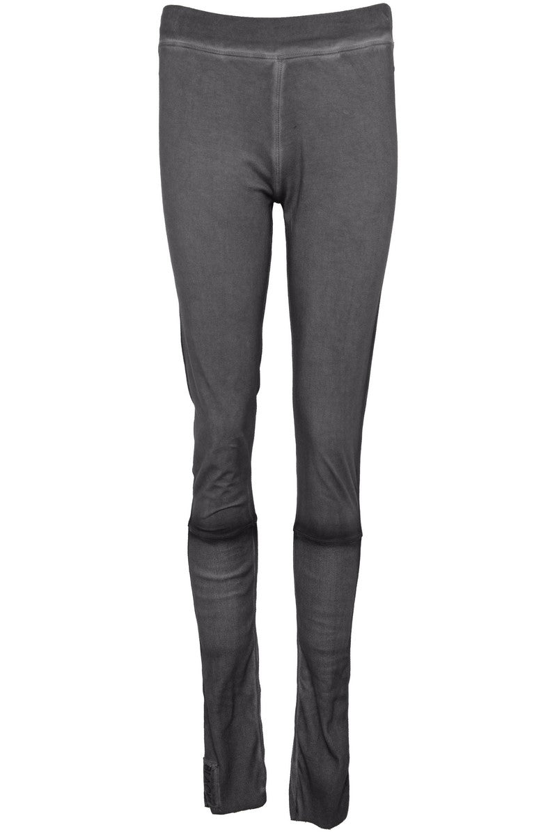 211.05.02 Legging Emotional 96% org CO/4%elastan COLD DYE GREY with BLACK SPRAY