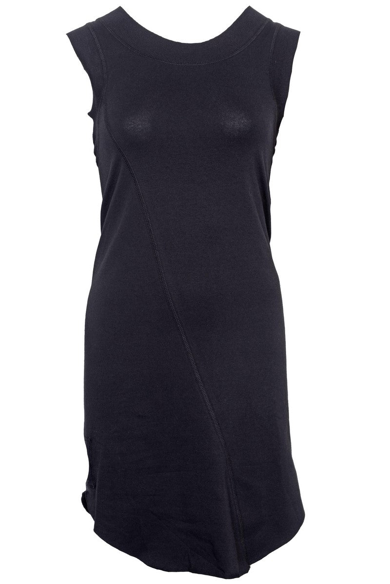 211.05.03 Slipdress Energic 96% org CO/4%elastan PLAIN BLACK