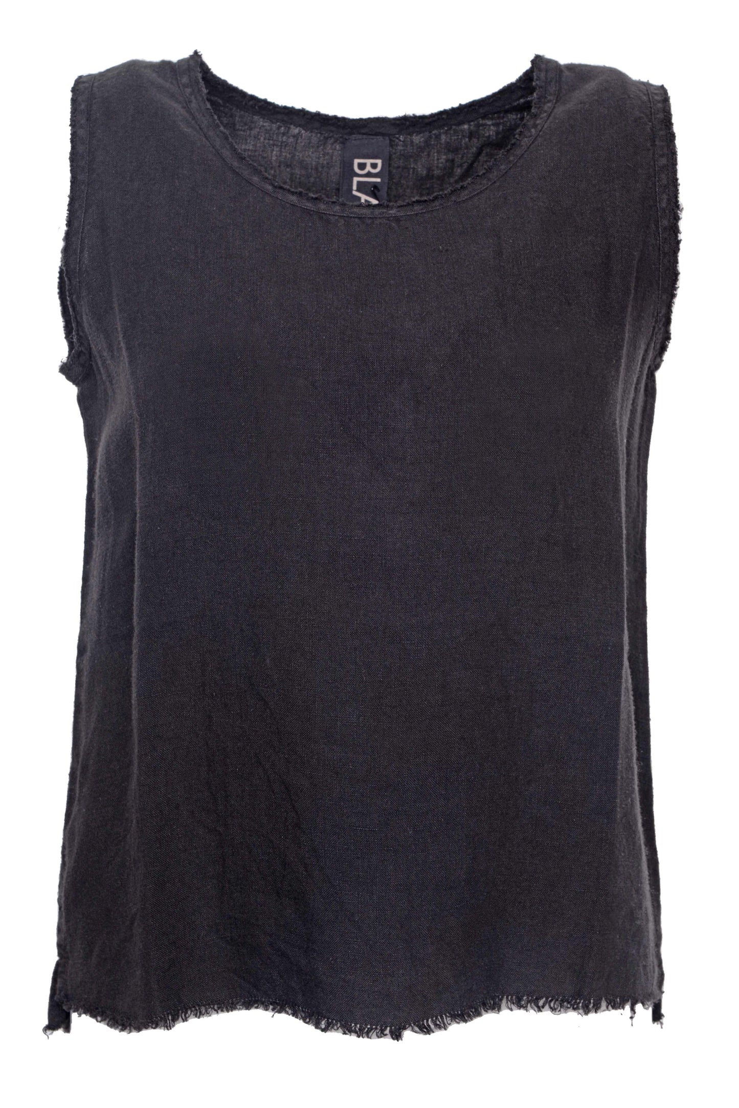
                  
                    211.14.06 Short Top On The Scene 100% linnen Plain black
                  
                