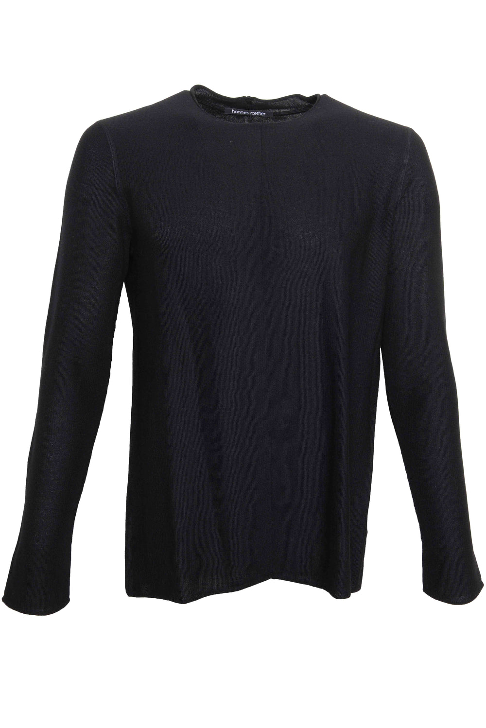 HANNES ROETHER SWEATER la10sse_plus.148 111305/148 100% WV 090 BLACK