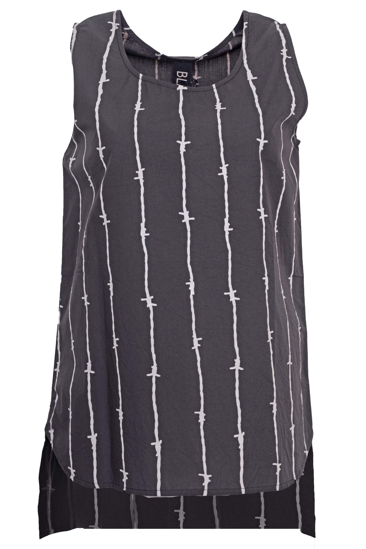 
                  
                    211.23.03 Top Lost Without You 100% Cotton Black with vapor print
                  
                