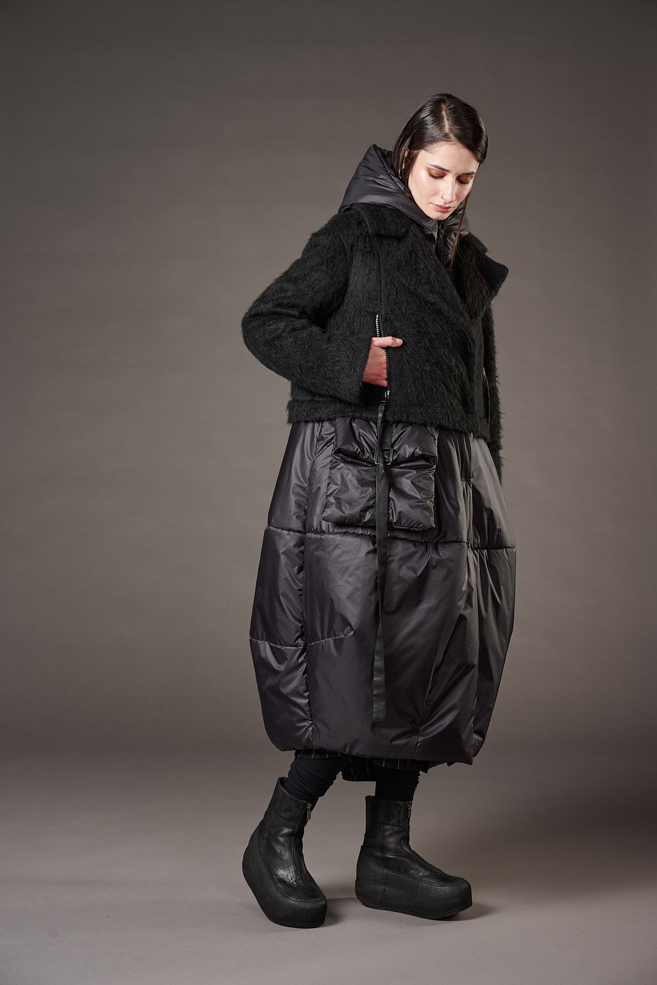 
                  
                    STUDIO B3 PADDED COAT - FORMERS SHB-2264 BLACK
                  
                