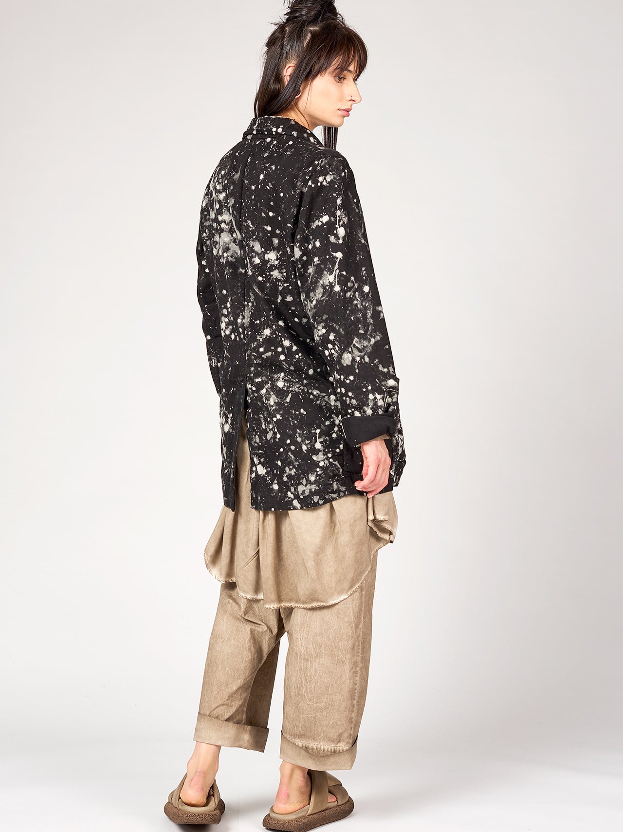 
                  
                    STUDIO B3 JACKET ISSO NB 2063 BLACK MILK SPLASHED
                  
                