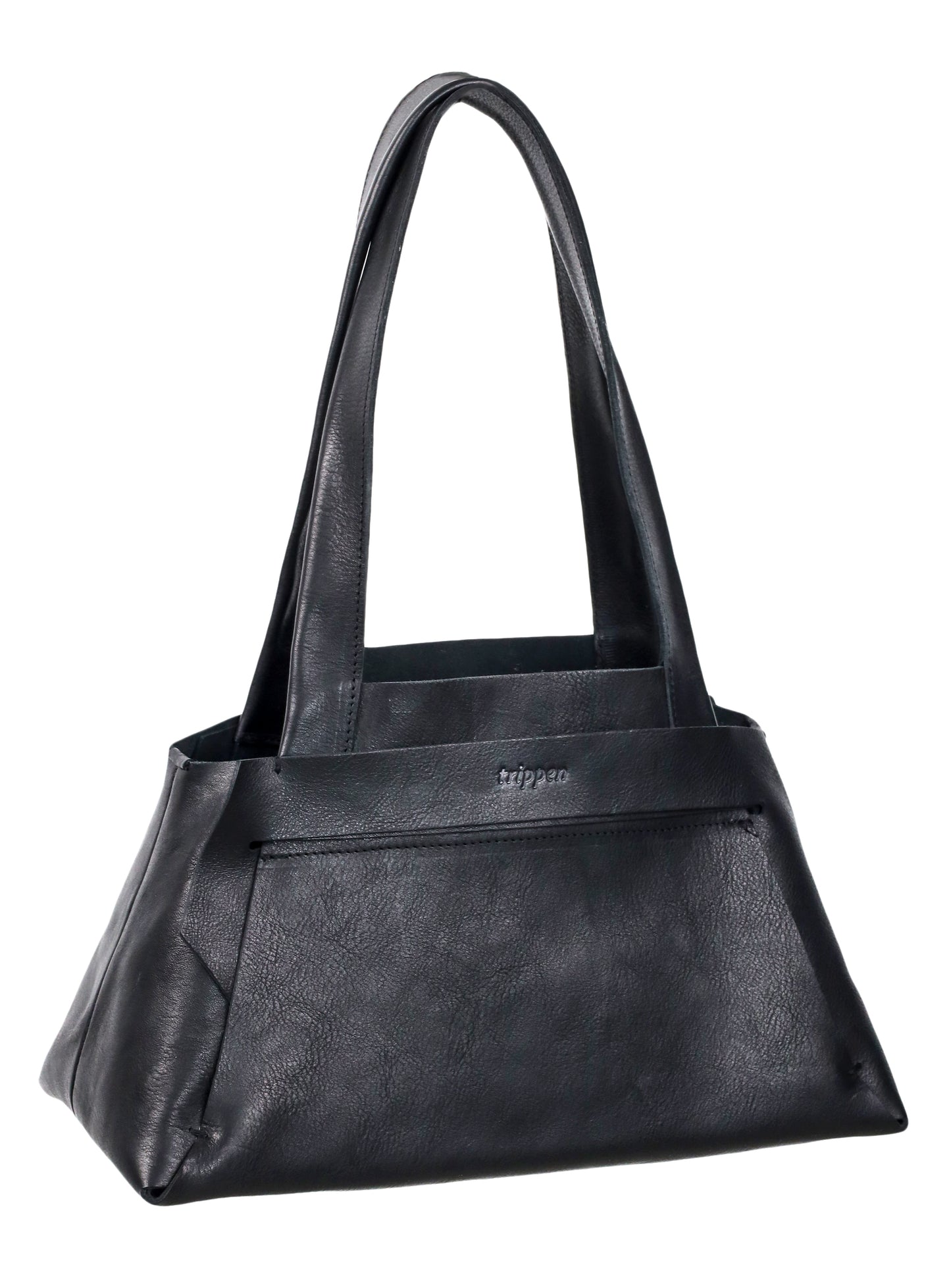 
                  
                    TRIPPEN BAG ORIGAMI B WAW BLACK 100% LEATHER
                  
                