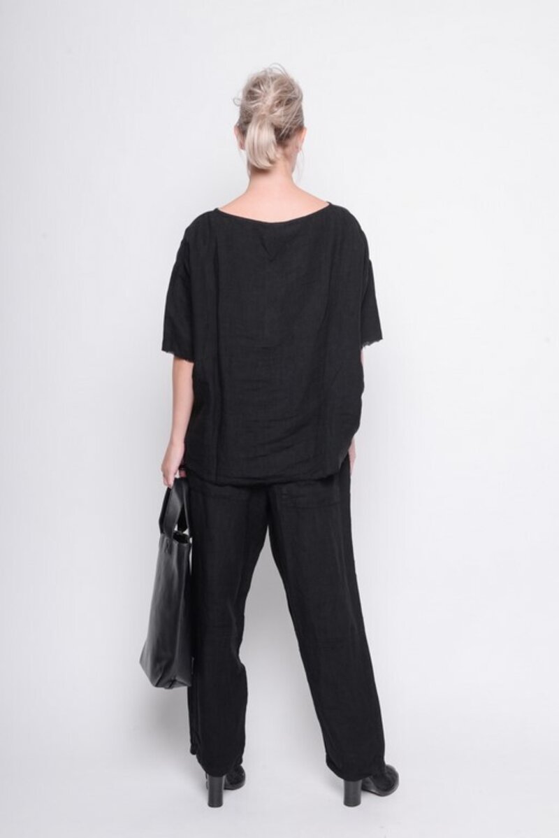 
                  
                    211.14.02 Pant Eye-Catching 100% linnen Plain black
                  
                