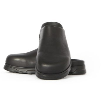LOFINA SANDALS 7074 100% LEATHER GASOLINE NERO