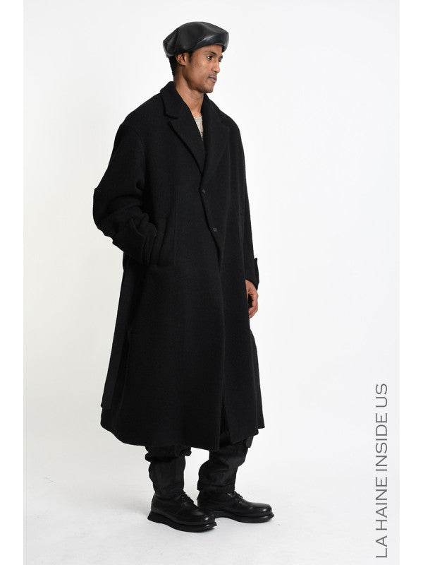 
                  
                    LA HAINE 3PL M1367 COAT BLACK 60%wo 30%pl 5%pa 5%af
                  
                