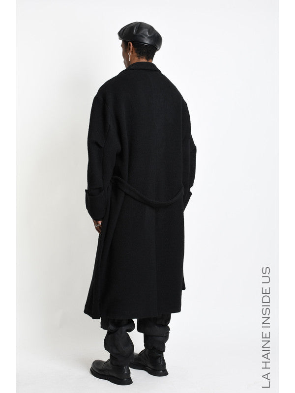 
                  
                    LA HAINE 3PL M1367 COAT BLACK 60%wo 30%pl 5%pa 5%af
                  
                