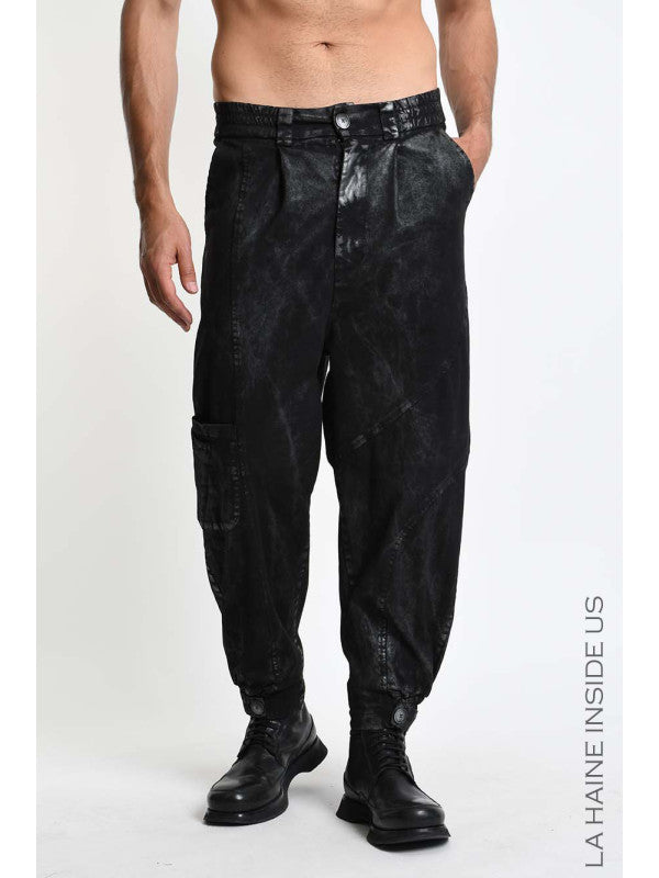 
                  
                    LA HAINE  3BL M1327 PANT 97%CO 3%EA BLACK COATED
                  
                