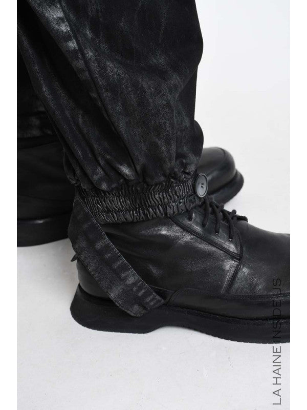 
                  
                    LA HAINE  3BL M1327 PANT 97%CO 3%EA BLACK COATED
                  
                