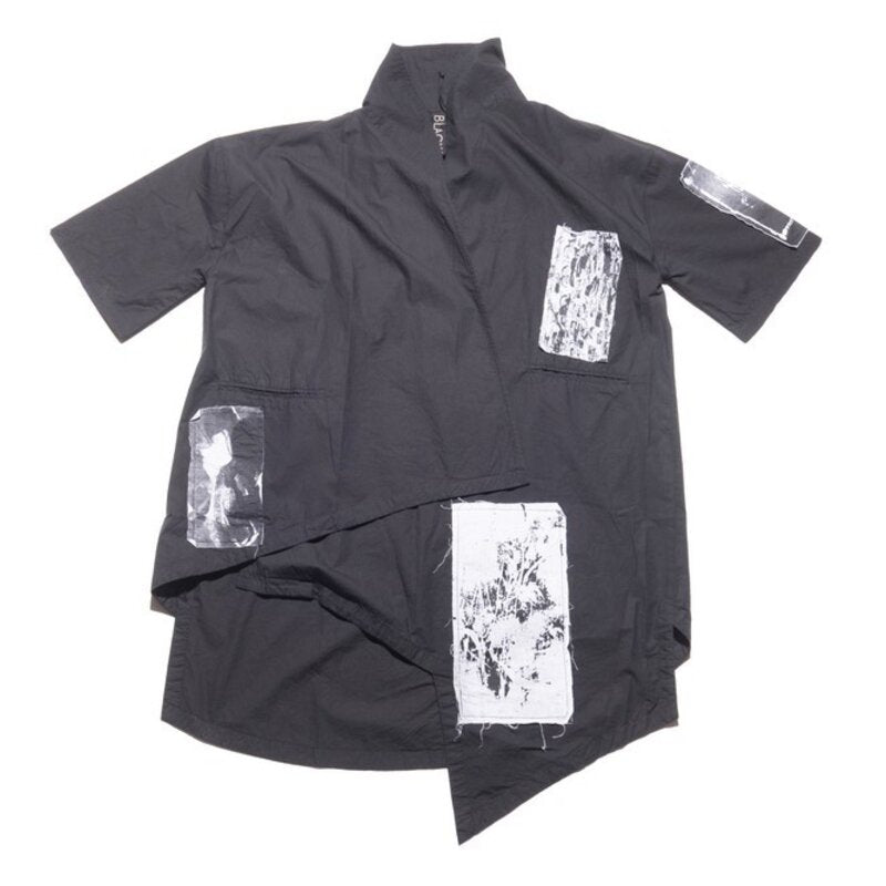 201.19.04 ORGINAZATION 100% COTTON POPLIN BLACK