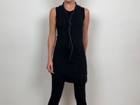 
                  
                    Load and play video in Gallery viewer, 211.05.03 Slipdress Energic 96% org CO/4%elastan PLAIN BLACK
                  
                