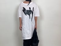 
                  
                    Load and play video in Gallery viewer, 211.16.01 Big Shirt 100% cotton graffiti black on white
                  
                