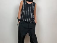 
                  
                    Load and play video in Gallery viewer, 211.23.03 Top Lost Without You 100% Cotton Black with vapor print
                  
                