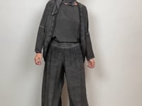 
                  
                    Load and play video in Gallery viewer, 211.21.06 Cardi Know You Better 100% Viscose Cold Dye Grey
                  
                