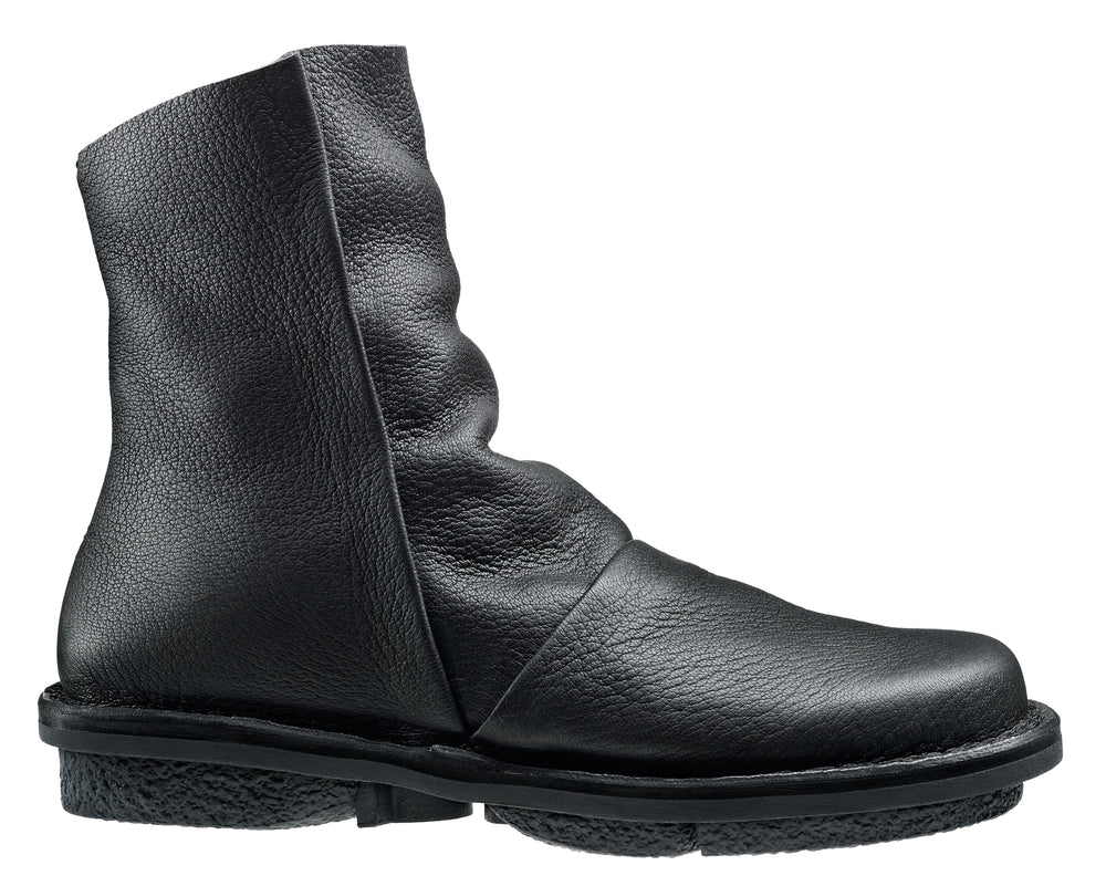 TRIPPEN SHOES VECTOR F ALL BLACK KATAMANDU BLACK 100% LEATHER