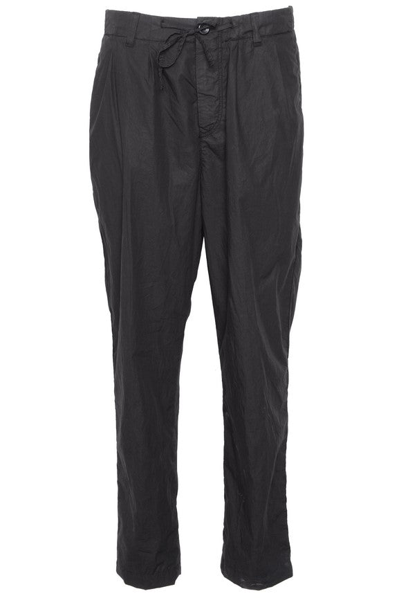 HANNES ROETHER MALE PANTS 110974/300 pa21per 100% COTTON 100 BLACK